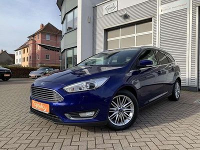 Gebraucht Ford Focus Titanium 150 PS (110 kW) 2017 Blau Kombi