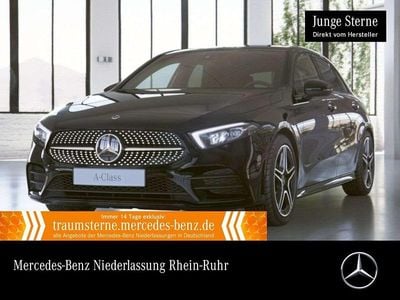 Schwarz Gebraucht 2022 Mercedes A250 AMG Limousine | 25.490 € (Guter Preis)