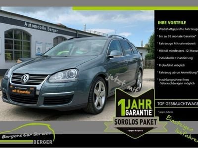 Gebraucht VW Golf V Comfortline 122 PS (89 kW) 2008 Grün metallic Kombi