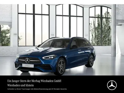 Gebraucht Mercedes C300e AMG line 313 PS (230 kW) 2022 Spektralblau Kombi