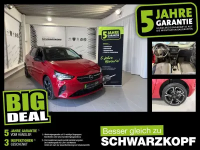 Używany Opel Corsa Elegance 101 KM (74 kW) 2023 Czerwony Hatchback