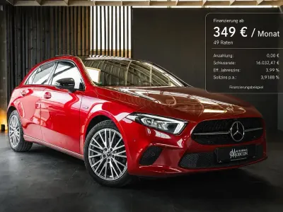 Gebraucht Mercedes A250 160 PS (117 kW) 2021 Rot Limousine