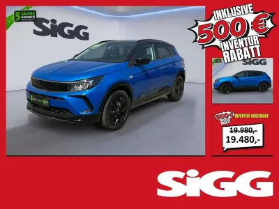 Gebraucht Opel Grandland X GS Line 131 PS (96 kW) 2022 Kobalt blau/vertigo blau SUV