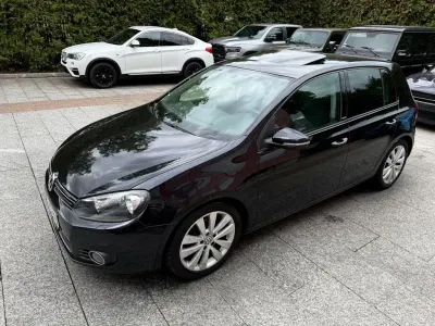 Gebraucht VW Golf VI Style 122 PS (89 kW) 2011 Schwarz Kleinwagen