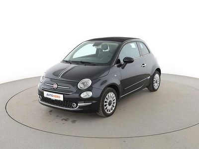 Usata Fiat 500C Lounge 69 CV (50 kW) 2018 Nero Cabrio