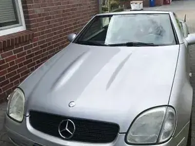 Gebraucht Mercedes SLK200 136 PS (100 kW) 1997 Silber Cabrio