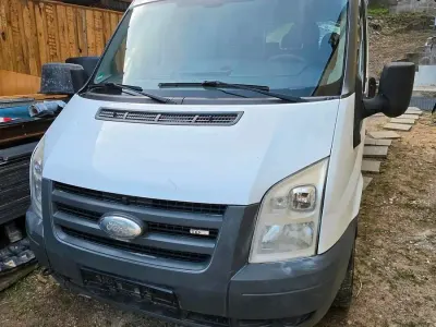 Gebraucht Ford Transit 86 PS (63 kW) 2008 Weiß Van / Kleinbus
