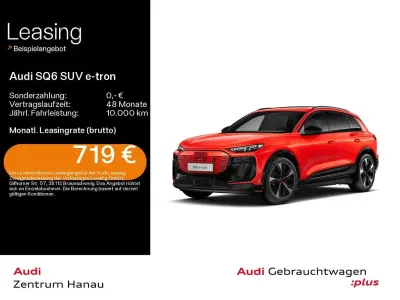 Gebraucht Audi SQ6 e-tron Ambiente 359 kW (489 PS) 2025 Soneirarot metallic SUV