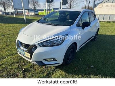 Gebraucht Nissan Micra Acenta 90 PS (66 kW) 2017 Weiß Kleinwagen