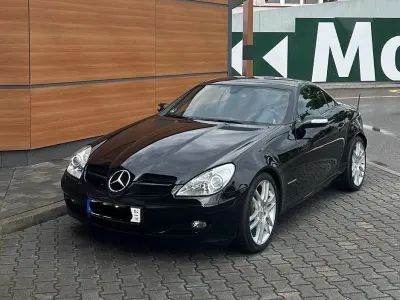 Gebraucht Mercedes SLK200 163 PS (119 kW) 2004 Schwarz Cabrio