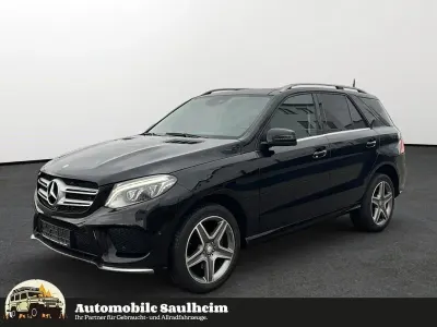 Gebraucht Mercedes GLE350 AMG line 258 PS (189 kW) 2016 Obsidianschwarz  metalliclack SUV