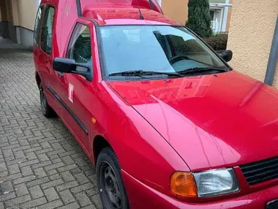 Gebraucht VW Caddy 64 PS (47 kW) 2001 Rot Van / Kleinbus
