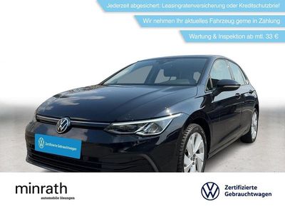 Gebraucht VW Golf VIII Life 110 PS (80 kW) 2020 Schwarz Limousine