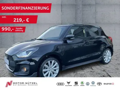 Brugt Suzuki Swift Sport 129 HK (94 kW) 2021 Sort Hatchback