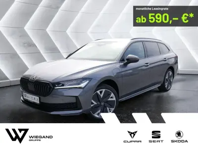 Neu Skoda Superb SportLine 204 PS (150 kW) 2026 Grau Limousine
