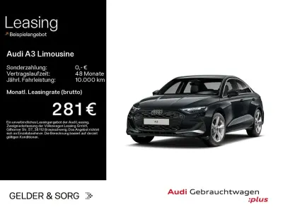 Gebraucht Audi A3 Ambiente 150 PS (110 kW) 2025 Manhattangrau metallic Limousine