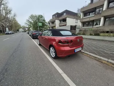Gebraucht VW Golf Cabriolet Basis 105 PS (77 kW) 2013 Rot Cabrio