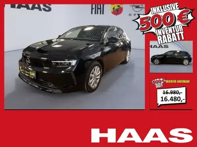 Gebraucht Opel Astra 110 PS (80 kW) 2024 Schwarz Kleinwagen