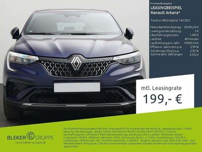 Nouă Renault Arkana Techno 140 CP (102 kW) 2026 Albastru SUV