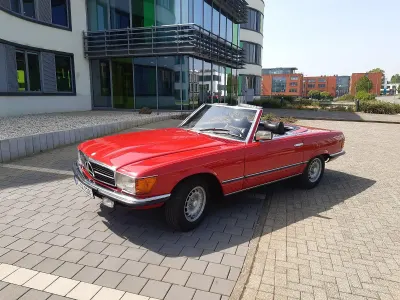 Gebraucht Mercedes SL280 185 PS (136 kW) 1977 Rot Cabrio
