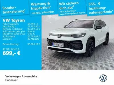 Brugt VW Tayron R-line 272 HK (200 kW) 2025 Hvid SUV