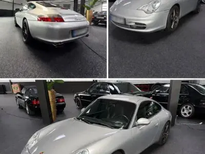 Gebraucht Porsche 911 Carrera Cabriolet 320 PS (235 kW) 2003 Silber Cabrio