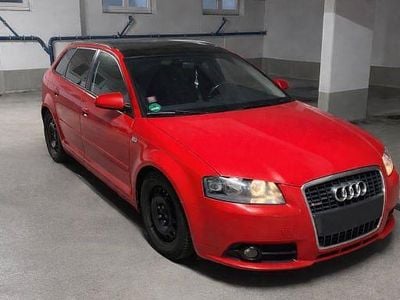 Gebraucht Audi A3 S-Line 170 PS (125 kW) 2008 Rot Kleinwagen