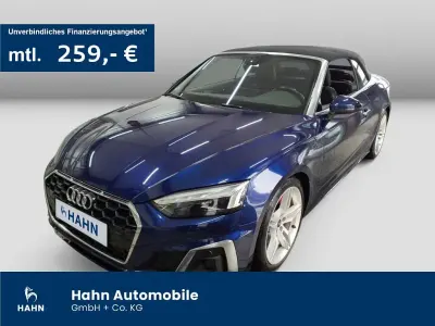 Używany Audi A5 Cabriolet S-Line 204 KM (150 kW) 2021 Niebieski Kabriolet