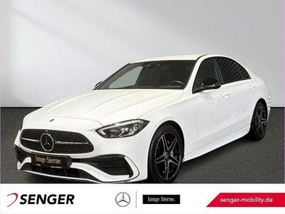Gebraucht Mercedes C200 AMG 204 PS (150 kW) 2024 Unilack polarweiß Limousine