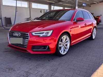 Brugt Audi A4 Sport 190 HK (139 kW) 2017 Rød Stationcar
