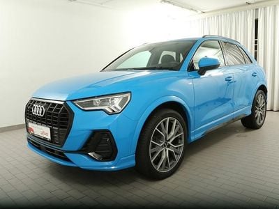 Blau Gebraucht 2021 Audi Q3 S-Line SUV | 29.711 € (Guter Preis)