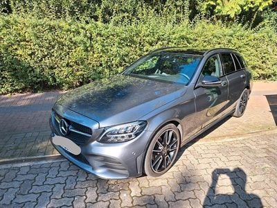 Gebraucht Mercedes C220 AMG 194 PS (142 kW) 2019 Grau Kombi