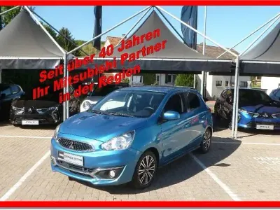 Brugt Mitsubishi Space Star Edition 80 HK (58 kW) 2018 Blå Hatchback