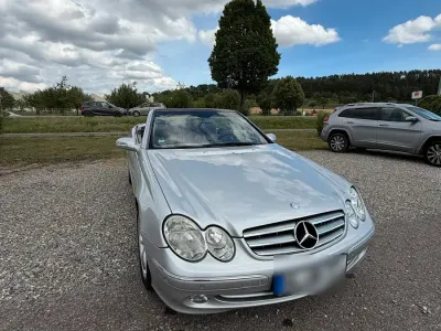 Gebraucht Mercedes CLK200 163 PS (119 kW) 2005 Silber Cabrio