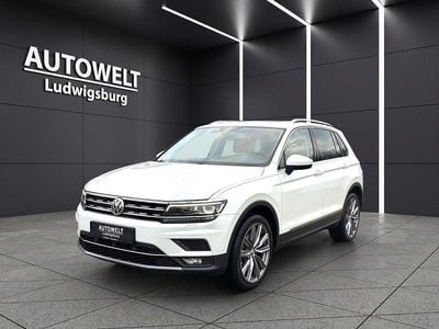 Weiß Gebraucht 2017 VW Tiguan Highline SUV | 24.369 € (Superpreis)