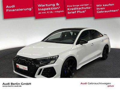 Gebraucht Audi RS3 Ambiente 400 PS (294 kW) 2022 Gletscherweiß metallic Limousine