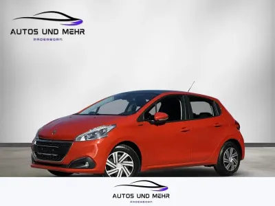 Gebraucht Peugeot 208 Signature Sky 110 PS (80 kW) 2019 Orange Kleinwagen