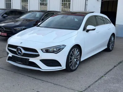 Gebraucht Mercedes CLA200 AMG 150 PS (110 kW) 2022 Weiß Coupé
