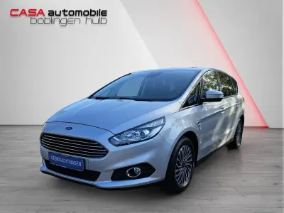 Gebraucht Ford S-MAX Titanium 165 PS (121 kW) 2019 Silber Van / Kleinbus