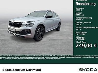 Gebraucht Skoda Kamiq Monte Carlo 150 PS (110 kW) 2025 Brillantsilber metallic SUV