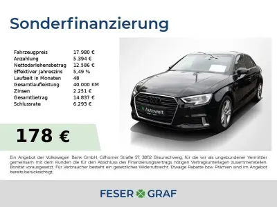 Gebraucht Audi A3 Comfort 150 PS (110 kW) 2018 Mythosschwarz metallic Limousine