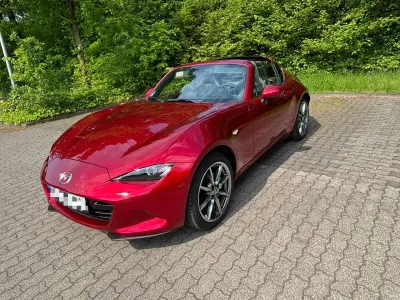 Brugt Mazda MX5 Selection 184 HK (135 kW) 2021 Rød Cabriolet