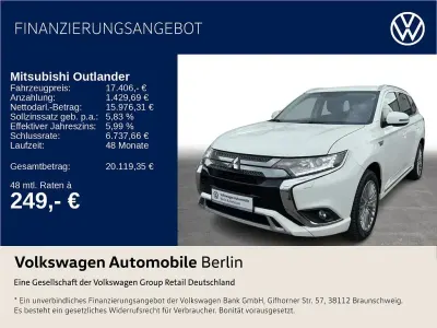 Gebraucht Mitsubishi Outlander P-HEV Basis 224 PS (164 kW) 2021 Weiß SUV