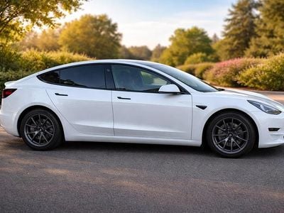 Gebraucht Tesla Model 3 Standard Range Plus 224 kW (305 PS) 2021 Weiß Limousine