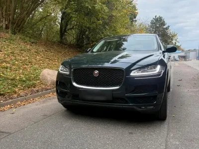Gebraucht Jaguar F-Pace 300 PS (220 kW) 2017 Grün SUV