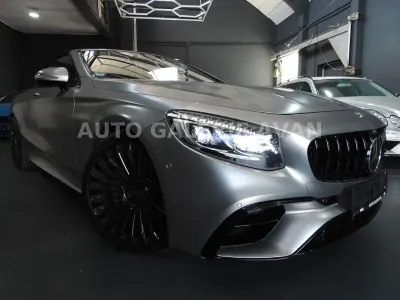 Gebraucht Mercedes S63 AMG AMG 455 PS (334 kW) 2017 Designo magno alanitgrau Cabrio