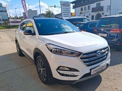 Second-hand Hyundai Tucson Passion Plus 177 CP (130 kW) 2018 Alb SUV