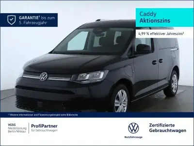 Gebraucht VW Caddy Life 116 PS (85 kW) 2025 Schwarz Van / Kleinbus