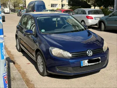 Gebraucht VW Golf VI 80 PS (58 kW) 2009 Blau Kleinwagen
