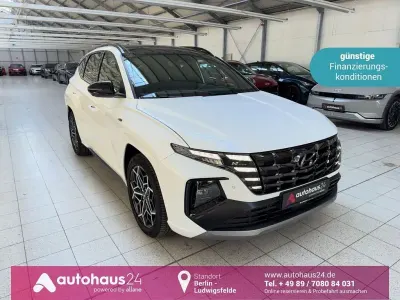 Gebraucht Hyundai Tucson N Line 180 PS (132 kW) 2024 Weiß SUV